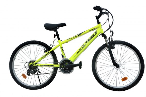 Detský horský bicykel žltý